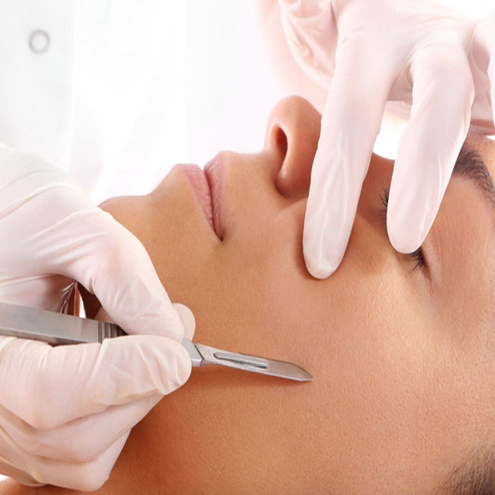 #10 mangos desechables para dermaplaning